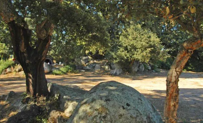 Camping avec emplacements nus, Porto-Vecchio, Camping Pezza Cardo