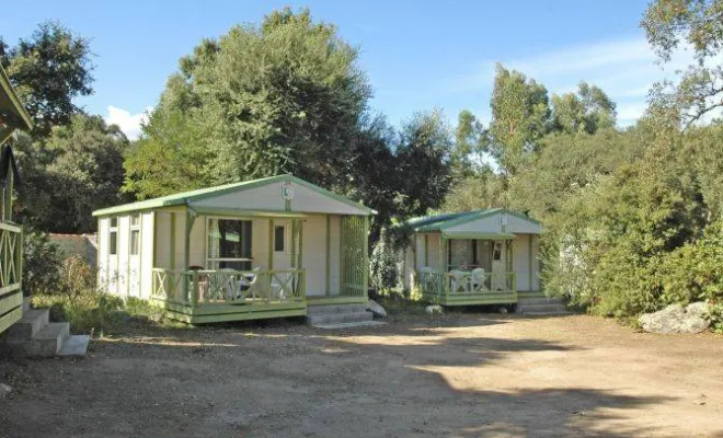 Location de chalets climatisés, Porto-Vecchio, Camping Pezza Cardo